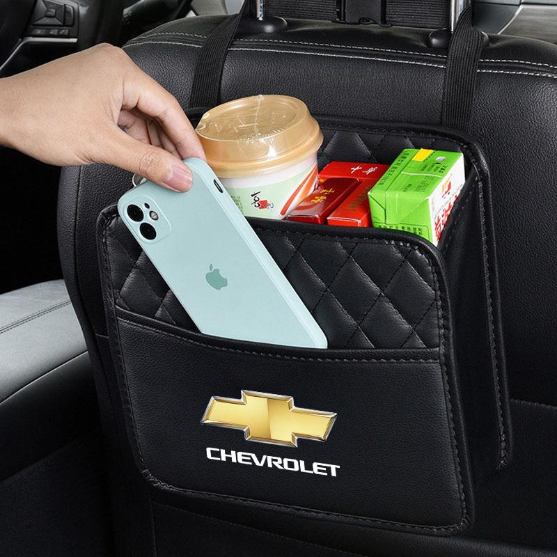 Car Storage Box Phone Pocket Back Seat Organizer Hanging Bag For Chevrolet Cruze Spark Captiva Suburban Camaro Malibu Silverado