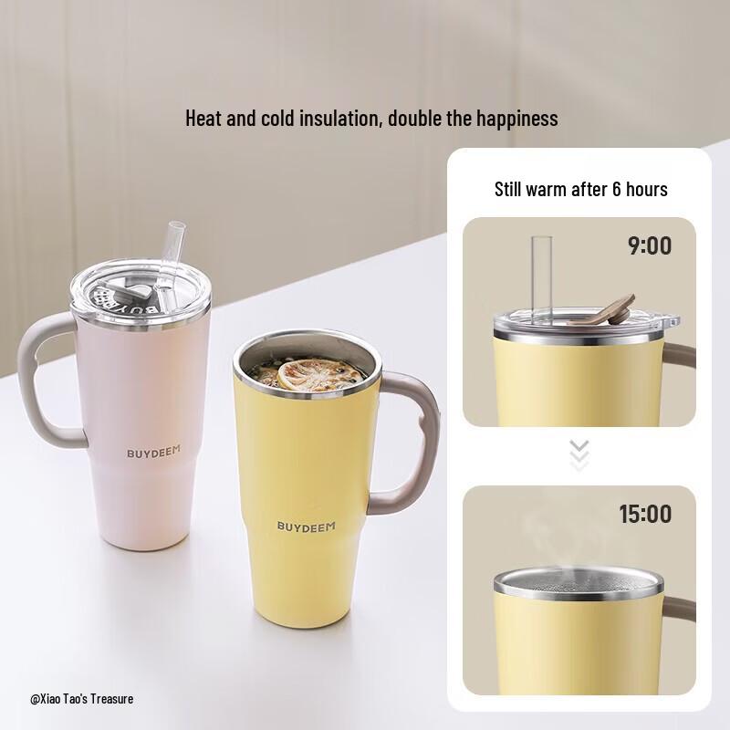 Beiding Large Capacity Insulated Straw Tumbler