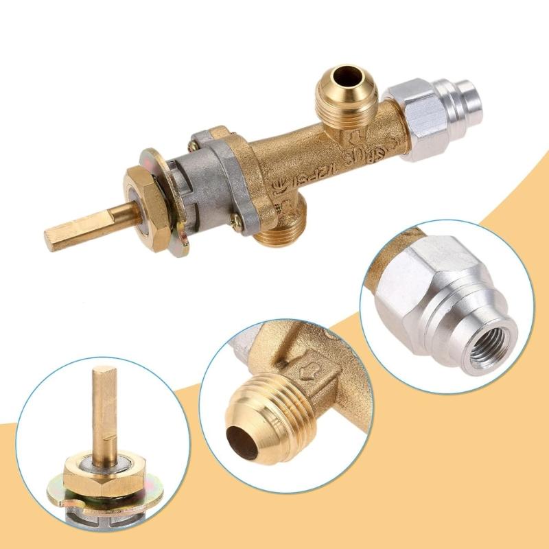 Low Pressure LPG Propane Gas Fireplaces Fire Pit Flame Failure Safety Control Valvesand Igniter Push Button Ignition Kit