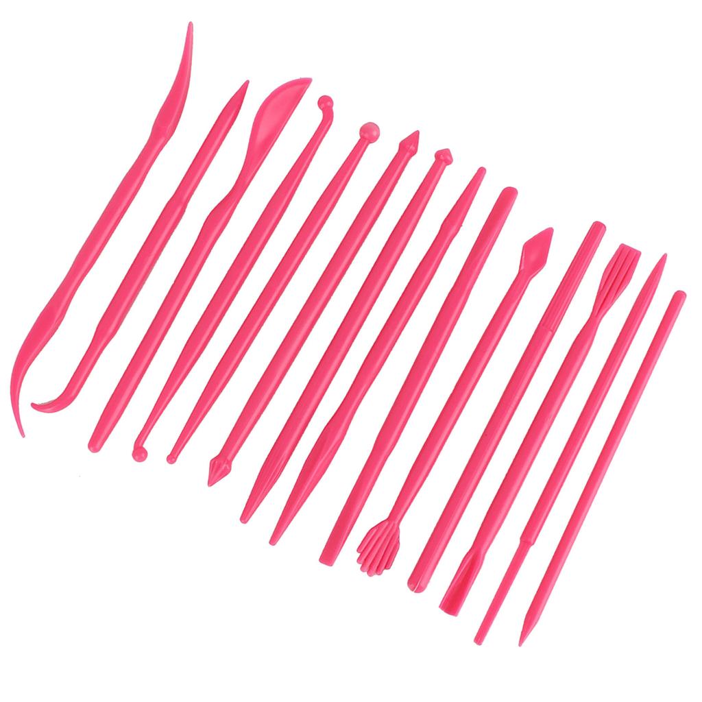 14ks DIY Plastelínová sochařská sada Hrnčířský tvarovač Polymerové modelování Ruční nástroj