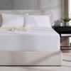 1PC Solid Color Bed Sheet, Comfortable Fitted Sheets, Deep Pocket Mattress Protective Cover Bedding Collection Smooth Texture