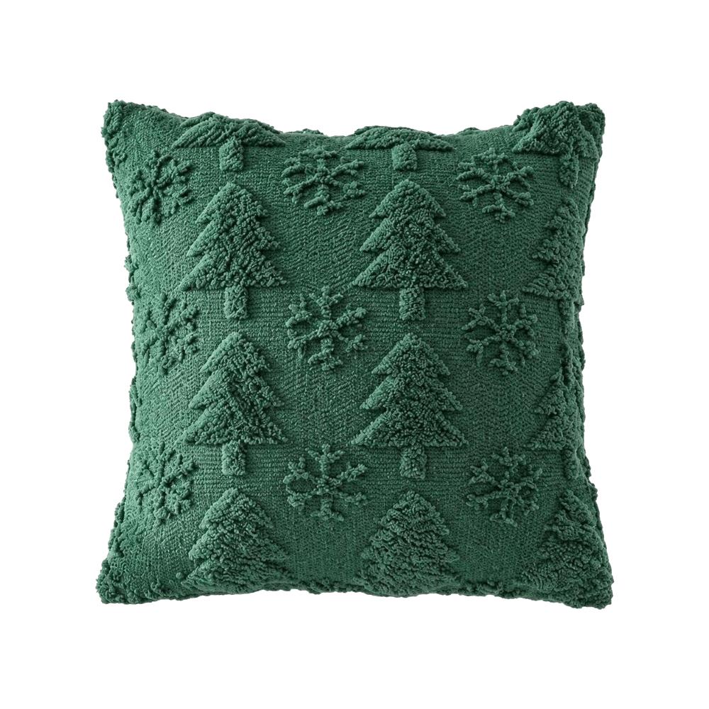 Reindeer Christmas Pillow Covers Plush Xmas Pillowslip Throw Cushion Case  Festive Holiday
