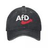 Alternative Afd Germany Baseball Cap Vintage Distressed Cotton Snapback Cap for Men Women Outdoor Activities Adjustable Fit Hat