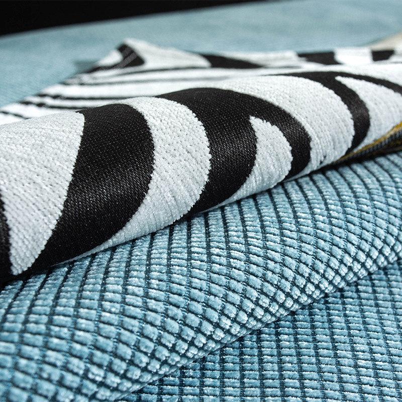 Stripe Velvet Sofa Cover 3 /2 /1 Seater Leather Couch Cover For Living Room Non -Slip Recliner Slipcover Furniture Protector