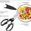 Scissors Heavy DutyKitchen ScissorMultipurpose Utility Stainless Steel ScissorKitchen Shears for Chicken Poultrymeat Vegetables