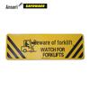 Ansell Forklift Warning Floor Sticker