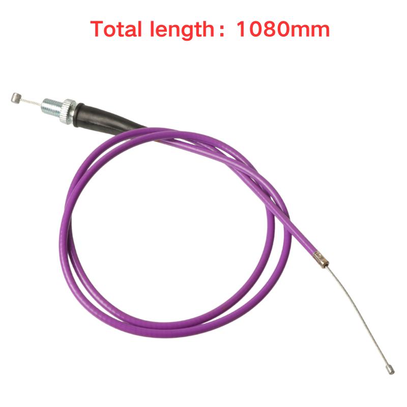 980mm 1080mm Universal Motorbike Gas Straight Link Throttle Wire Fit XR50 CRF50 CRF70 125cc Off Road Pit Bike Suzuki