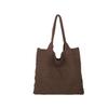 Knitted bag retro wool bag Hanban versatile large-capacity shopping bag shoulder bag women's bag tide