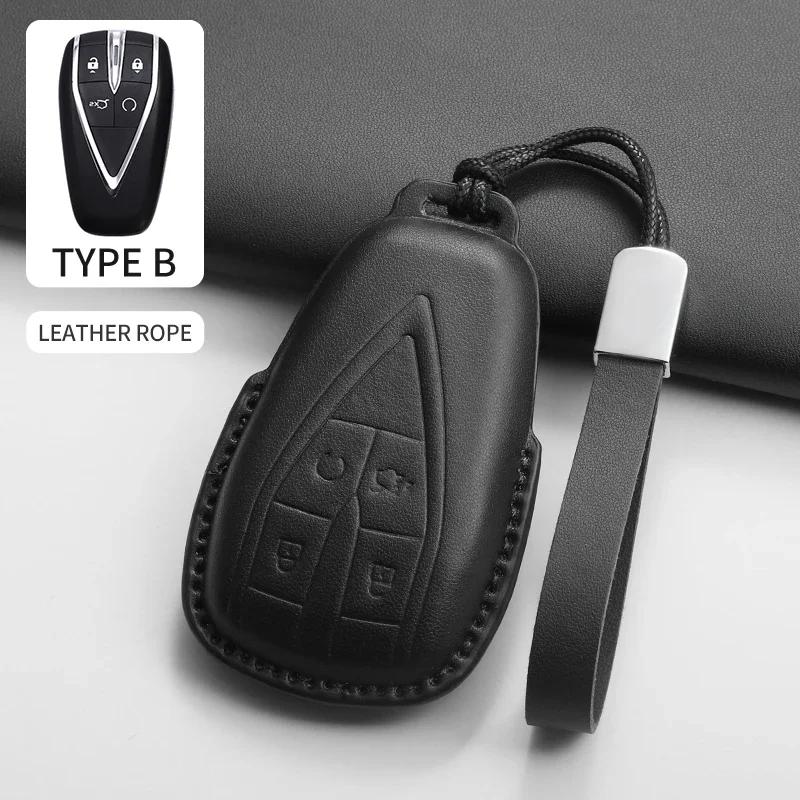 Car Key Case Cover Shell Fob for Changan UNIT UNIK CS35PLUS CS55 PLUS CS75 PLUS CS95 PLUS CS85 Oshan X7 X5 3/4/5 Buttons Keyring