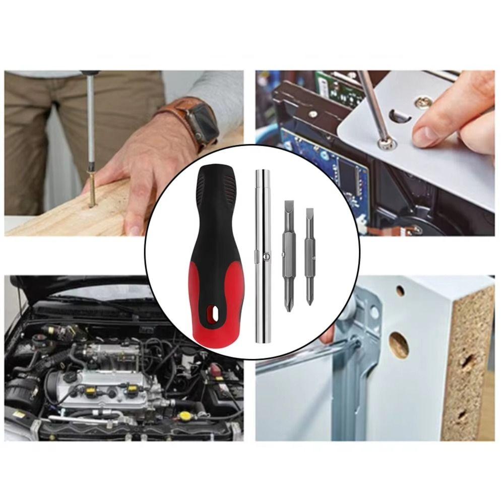 Slotted Double-ended Screwdriver Extension Rod Repair Tools Screwdriver Set  Machinery