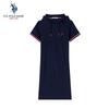 Vestido Maxi Polo con Capucha para Mujer