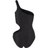 Urban Classics Womens/Ladies Cut Out Asymmetric One Piece Swimsuit