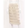 Specchio Pleated Skirt Zigzag 441 238