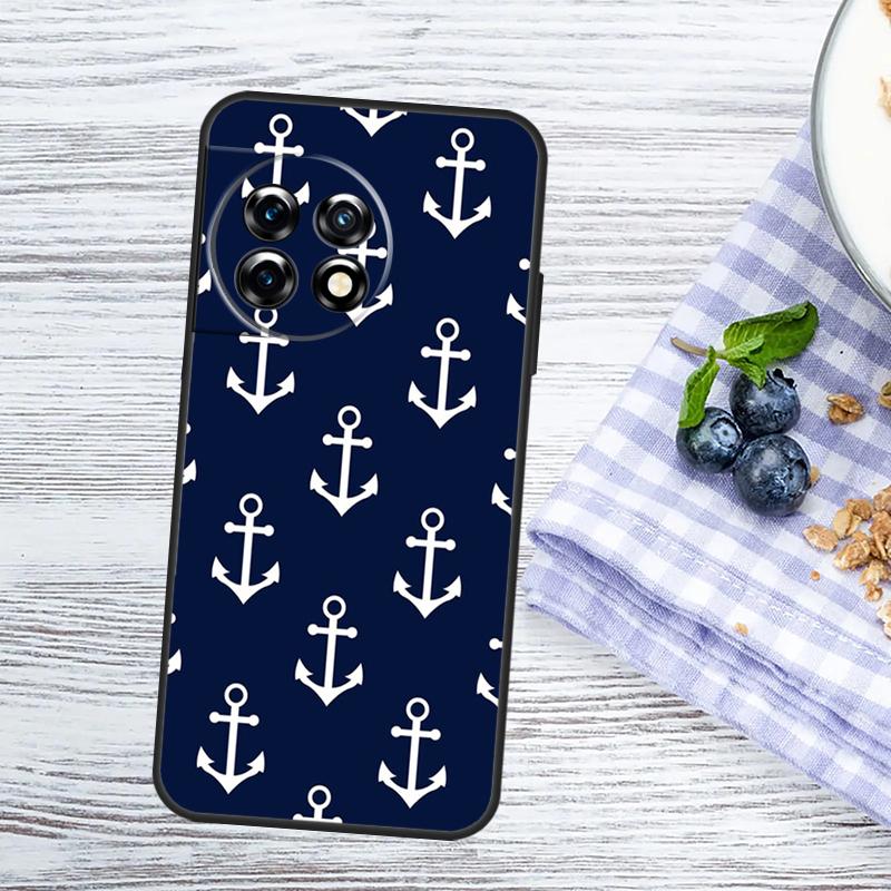 Anchor Boat Case For OnePlus Nord 5 CE 3 4 Lite N20 N30 OnePlus 15 15R 13 13T 10T 10 11 12 12R 13R Cover