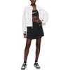Nike Sportswear Swoosh High-Waisted Woven Comfortable Casual Skirt Women skirts Black DM6199-010