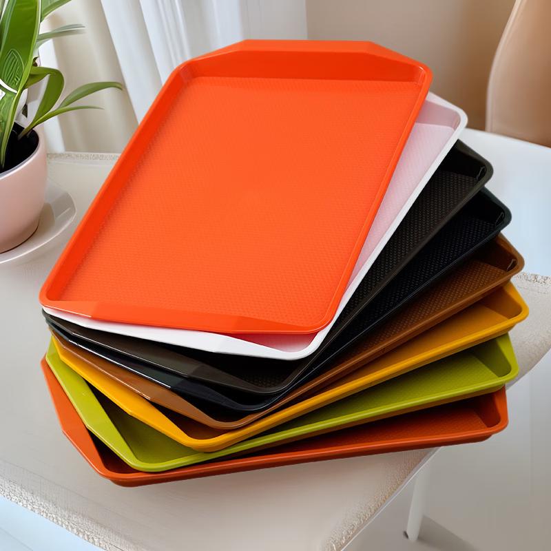 Anti-slip Plastic Serving Tray