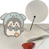 High Temperature Resistant Ironing Cloth for Perler Beads Large Size Textured White Bath Towel Handmade Tool