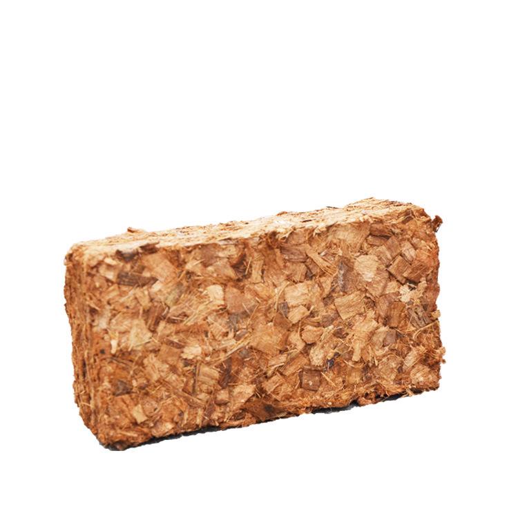 Orchid Nutrient Soil: Small Coconut Husk Bricks & Coarse Fiber for Phalaenopsis/Dendrobium Growing Medium