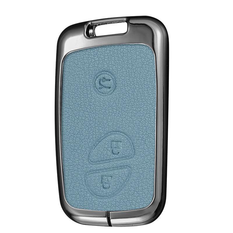Exquisite Metal Key Shell with Buckle for 2015 BYD Tang DM