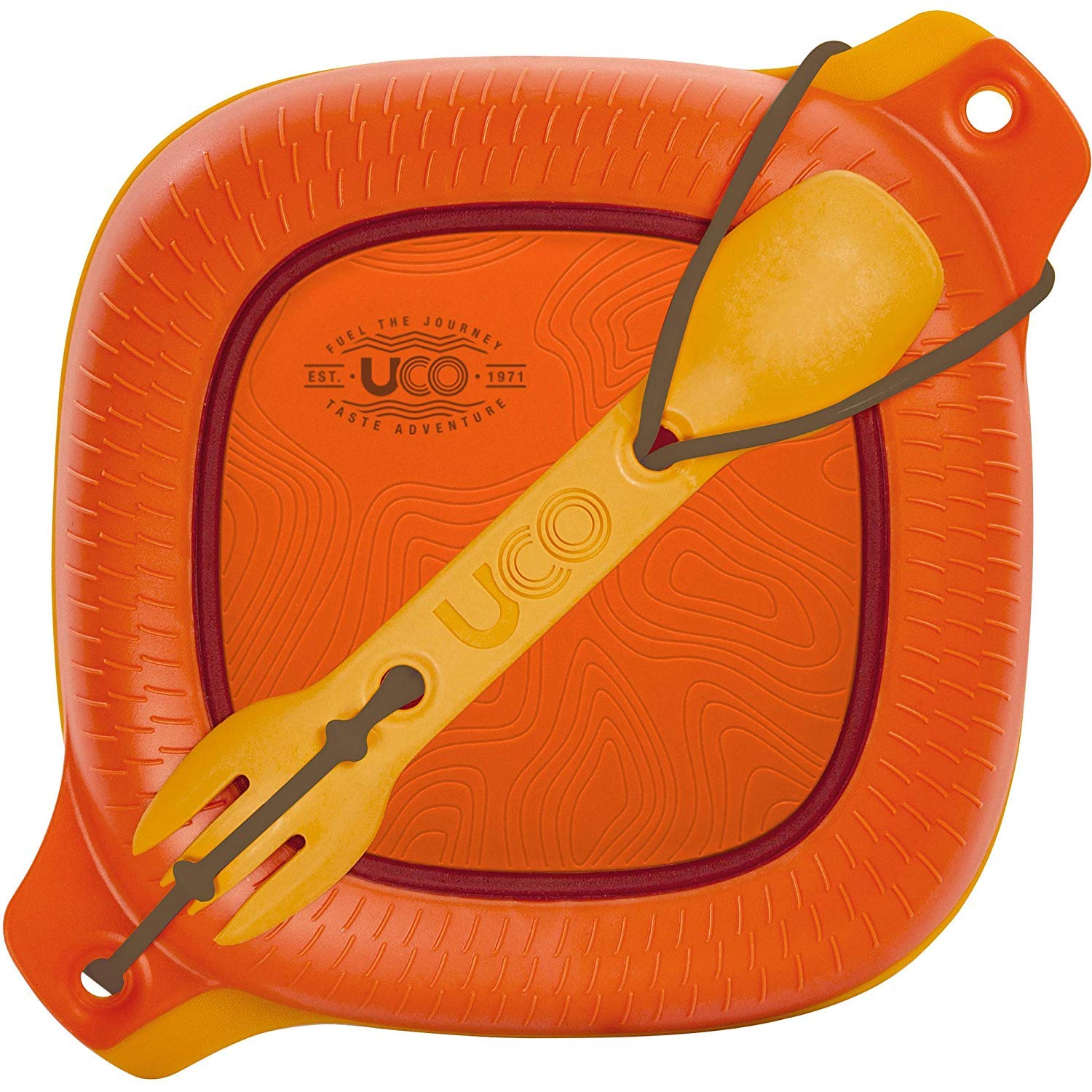 

UCO Outdoor Camping Tableware Set 4 Piece Mess Kit Retro Sunrise Japanese 27004 [Genuine Product]