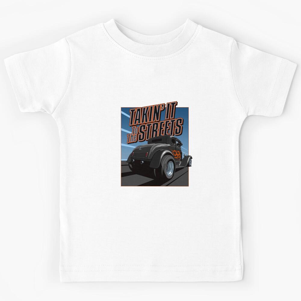 Takin it to the streets - black Kids T-Shirt 100