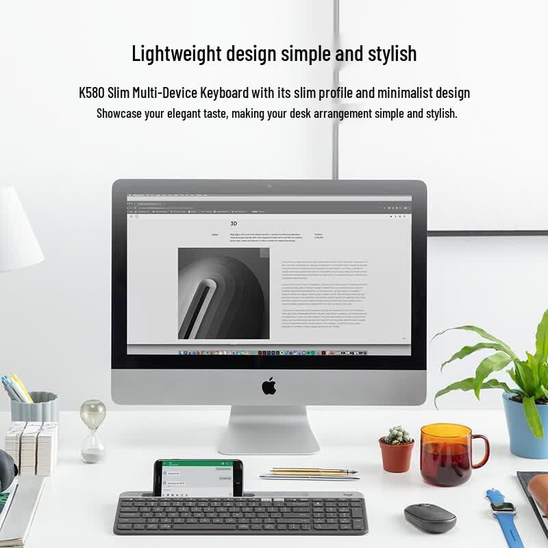 Logitech K580 Slim Multi-Device Wireless Keyboard