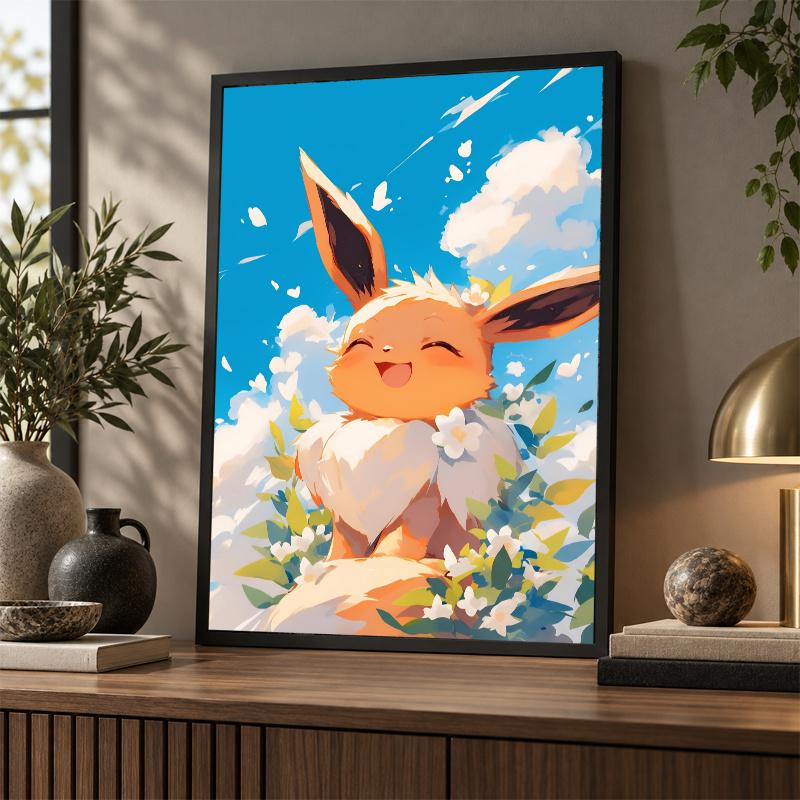 5D Diamond Painting Eevee DIY Full Drill Diamond Art Kit Home Decoration