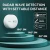 ZigBee Smart Motion Sensor with 24G Microwave Radar Smart Human Presence Sensor Work With Smart Life/for MOES APP