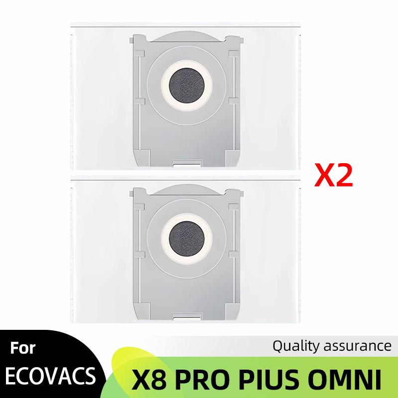 

Fit For Ecovacs X8 Pro Omni Accessories Main Side Brush Hepa Filter Rag Dust Bag Replacement Parts