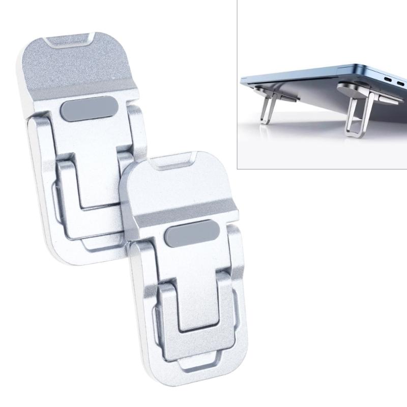 Foldable Portable Laptop Holder Bracket Aluminum Computer Stand For Home Office Desk Work Place
