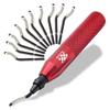 AFA Tooling - Deburring Tool with 11 High Speed Steel Swivel Blades - Works On Metal, Resin, PVC Pipes, Copper, Plastic and 3D P