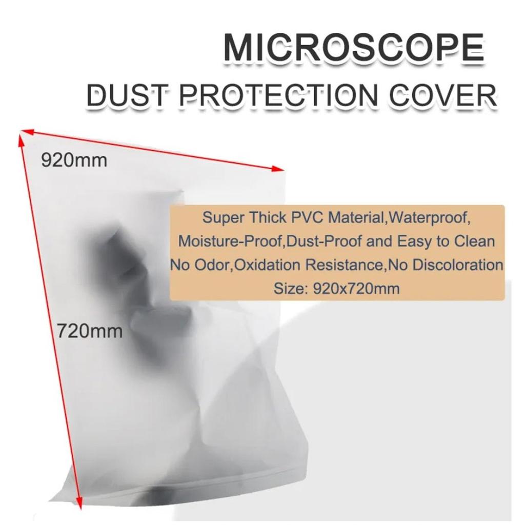 Microscope Dust Large PVC Microscope 920mm X 720mm Lens Meter Instrument Effective Dust Wide Range of Cover, Cover, Accessory, Protection,