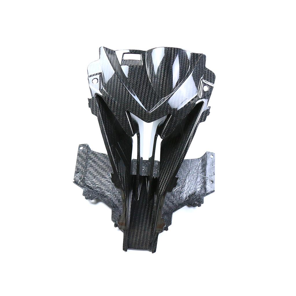 BMW S1000RR Carbon Fiber Front Nose Air Intake Cover Decoration