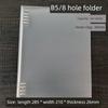 Folder Multi-Hole Matching Matte Data Loose-Leaf Core Paper
