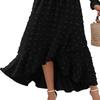 Long Sleeve Maxi Dress for Women V Neck Dot Design Boho Wrap Dress Casual Flowy Slit Wedding Guest Dress for Cocktail Party