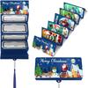 Santa Claus Christmas Cash Gift Envelope Christmas Tree with 10 Slots Folding Banknote Card Christmas Surprise Party Money Box