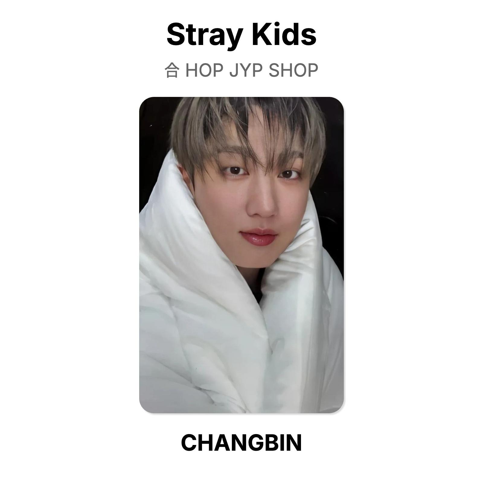 Stray Kids HOP JYP SHOP Официальная фотокарточка CHANGBIN