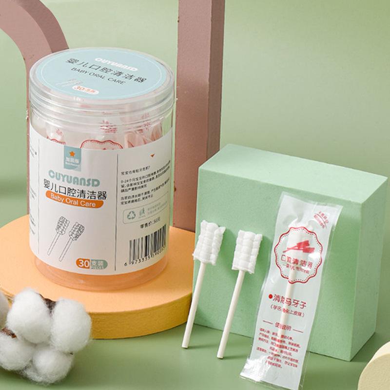 Newborn Baby Oral Cleaner & Soft Bristle Toothbrush Set