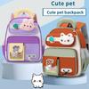 Kids Cute Animal Style School Bag For Toddlers With Durable Polyester Material For Education
