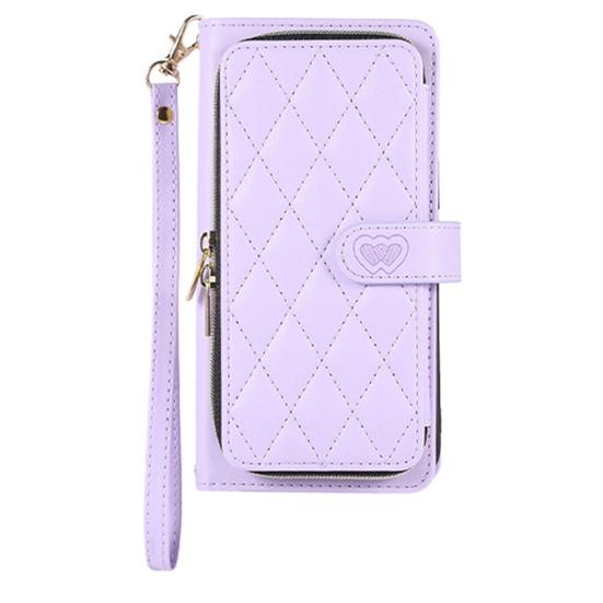 Stilvolle Brieftasche Fall Mit Für Reißverschluss Tasche Ständer Lanyard Telefon Karte Schutz Abdeckung Iphone 15/15 Plus/15