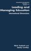 The Leading and Managing Education : International Dimensions Book