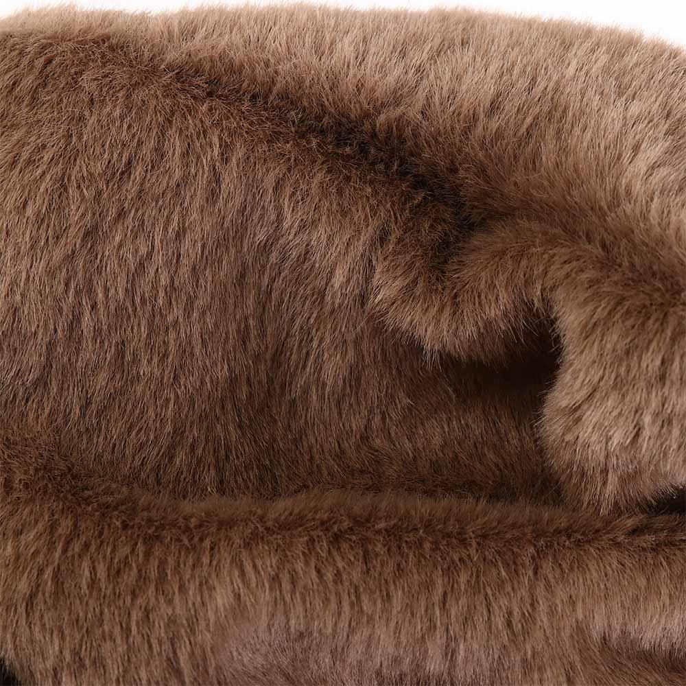 Letter Knitted Cap Fluffy Winter Plush Hat Personality Cat Ears Hat Female/Girls