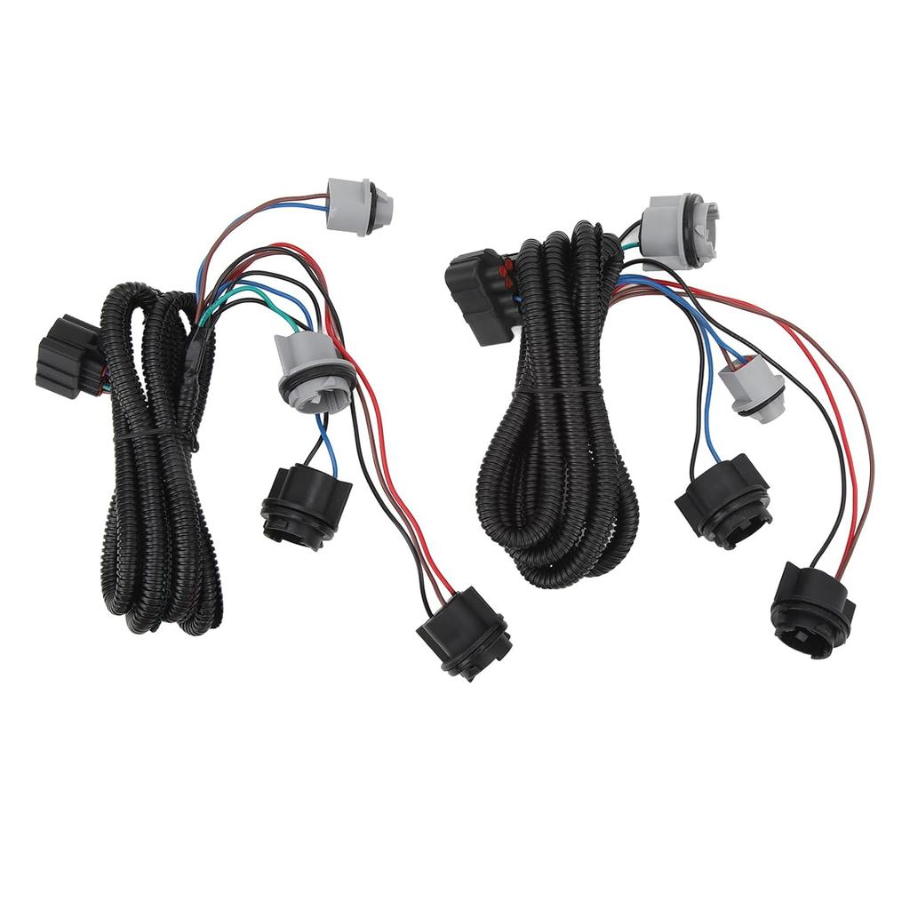 Tail Light Harness 16531401 16531402 Compatible with 1500 2500 3500 Rear Lamp Wiring Harness Replacement Direct Fit OEM Standard