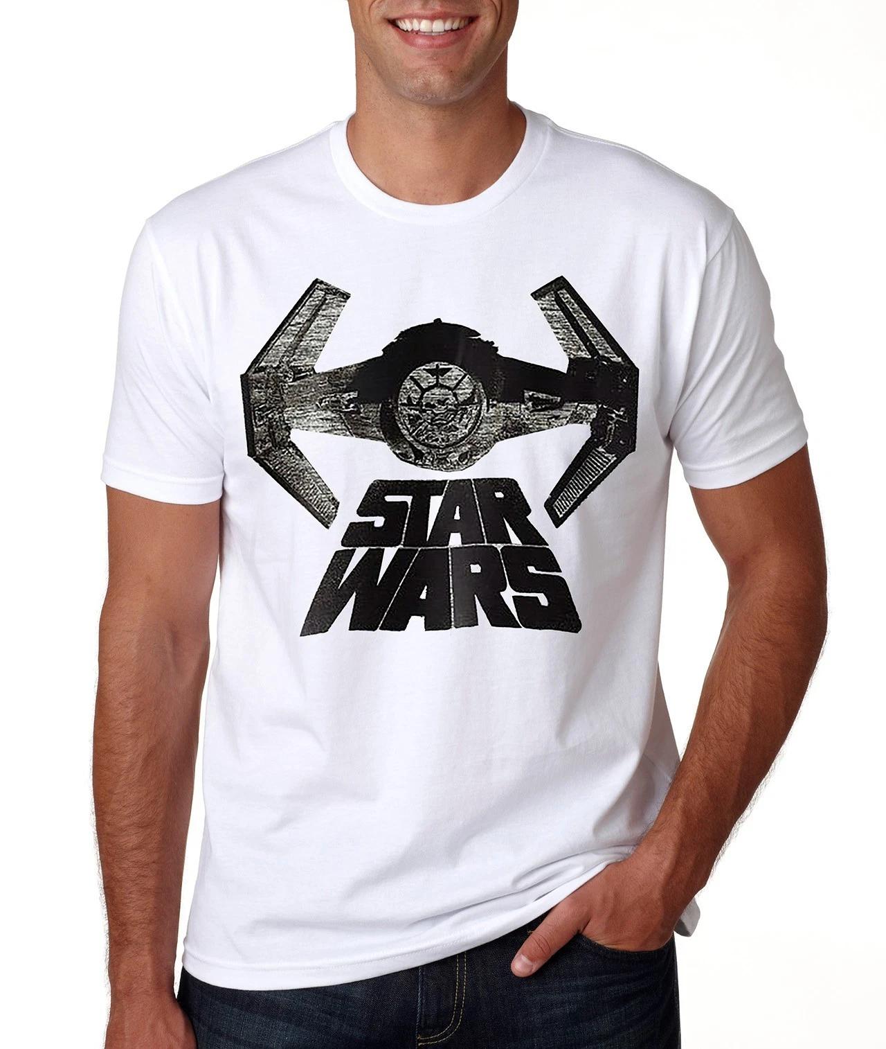 

Star Wars Mens Tie Fighter White Shirt New Small L