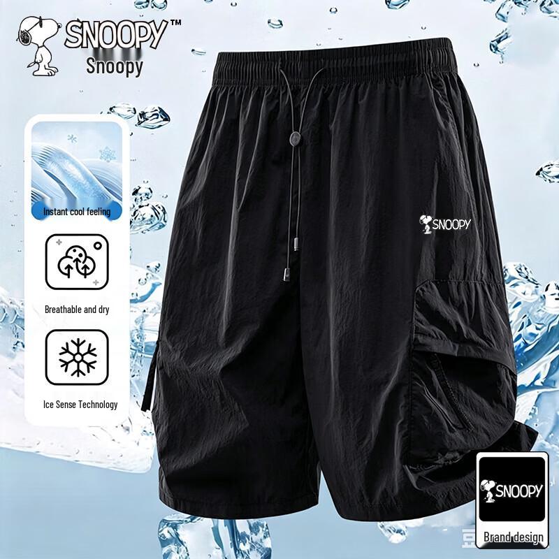 Snoopy Men s Lightweight Outdoor Sport Shorts 2XL-3XL
