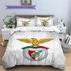 Benfica Pattern Bedding Quilt Set  Home Decoration  Gift (1 * Duvet Cover + 2 * Pillowcase  Without Core).xwn
