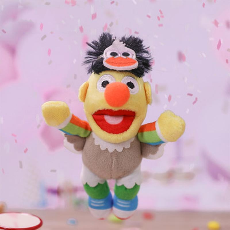 New POP MART Sesame Street Characters Sesame Street Party Plush Pendant Blind Box Products Single Blind Box/whole Box 9 Pcs 210700687