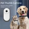 Magnetic Charging Mini Camera 1080p High-Definition Wearable Action Camera For pet Cycling Vlogging With Adjustable Collar