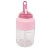 Portable Blender 1L Dual Lid Efficient Use Convenient Strap Rechargeable Cordless Blender for Outdoor Travel Gym Party