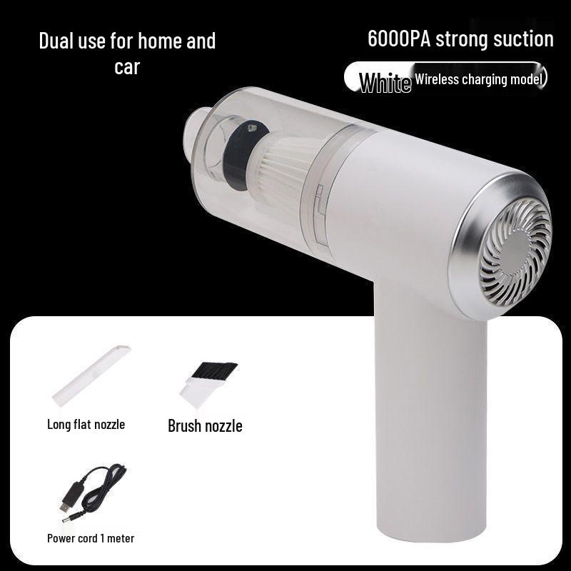 

Portable Wireless Vacuum for Car and Home - Cleans Large Gaps, Window Grooves, and More